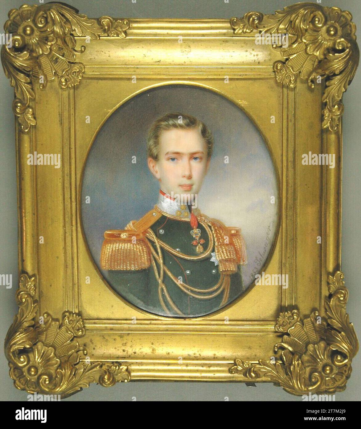 Richard Schwager Carl Ludwig, Archduke of Austria (18331896), in a