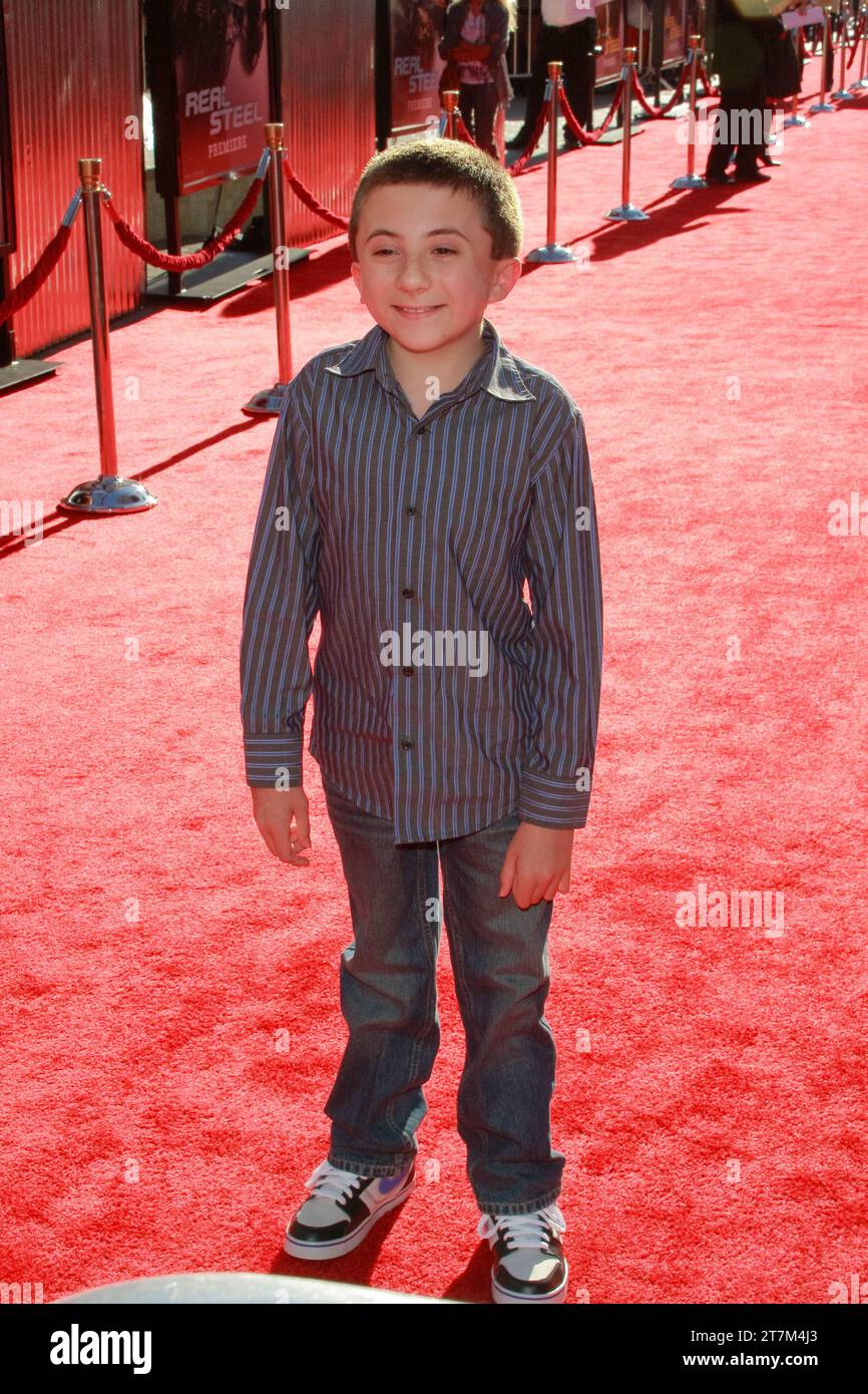 Atticus Shaffer at the World Premiere of DreamWorks Pictures' "Real