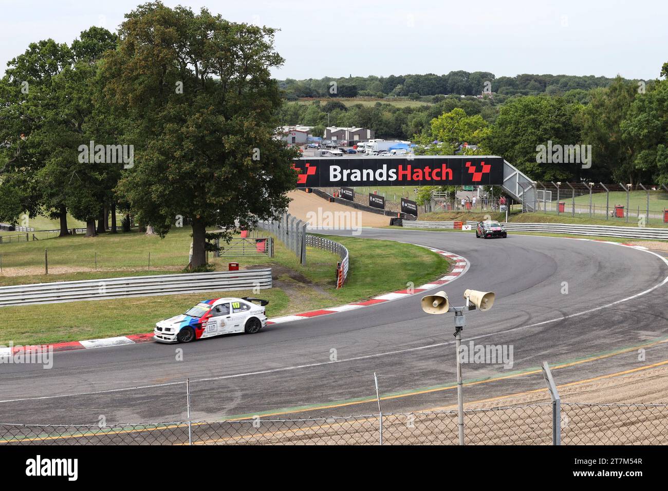 Bernie's V8 & Historic Outlaws car racing at Brands Hatch 8th July