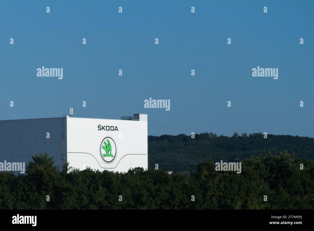 Skoda Auto headquarter in Mlada Boleslav, Czech Republic © Wojciech Strozyk / Alamy Stock Photo Stock Photo