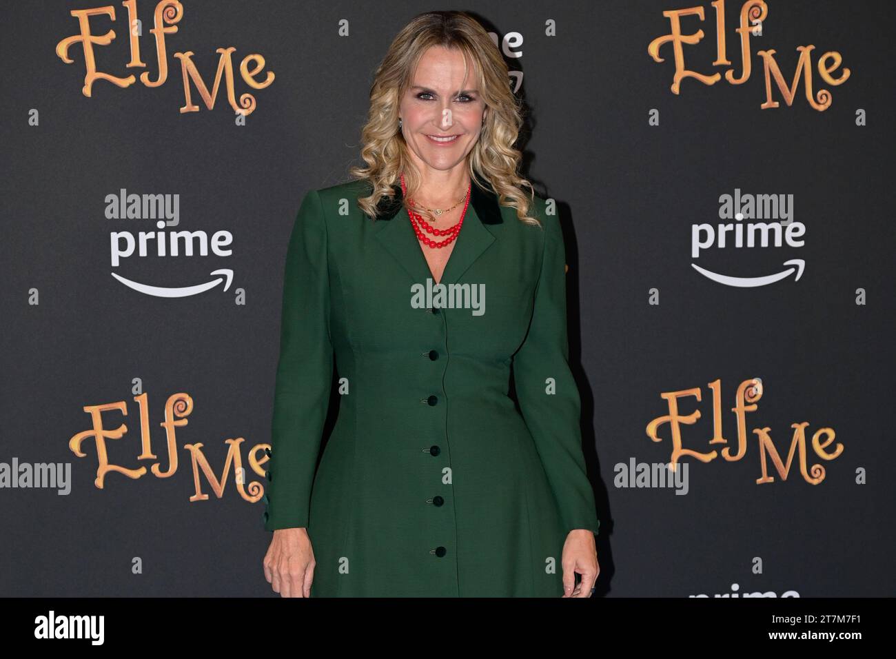 Rome, Italy. 15th Nov, 2023. Nicole Morganti attends the blu carpet of the premiere of the movie 'Elf Me' at The Space Cinema Moderno. (Photo by Mario Cartelli/SOPA Images/Sipa USA) Credit: Sipa USA/Alamy Live News Stock Photo