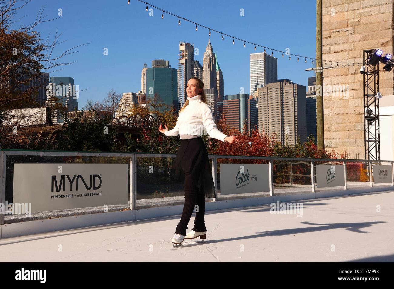 Brooklyn, United States. 16th Nov, 2023. Staci Hallmon, Eric Landau