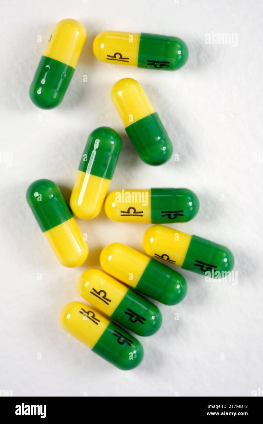Tramadol, Tramadol hydrochloride 50mg Stock Photo