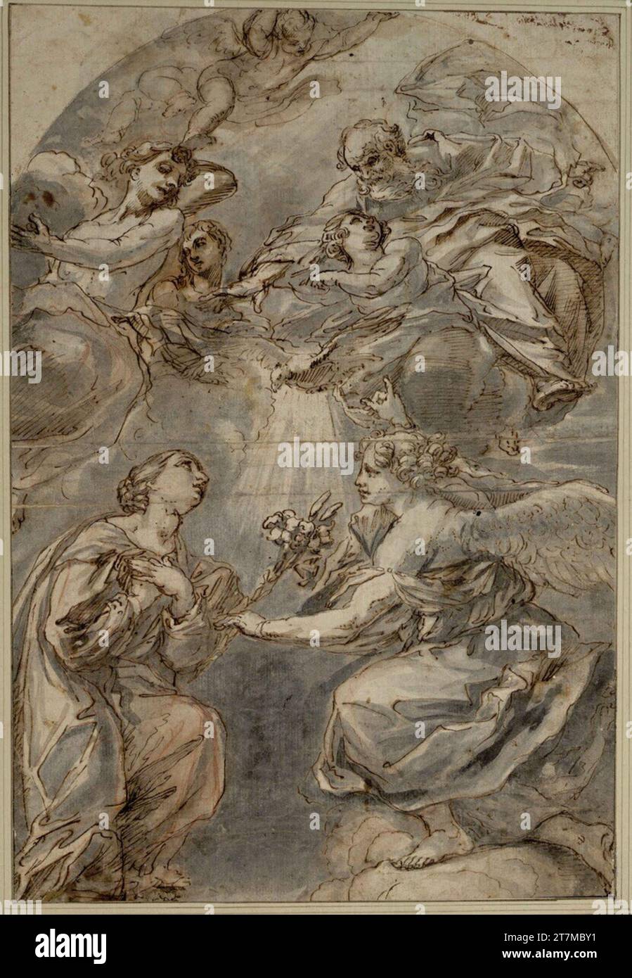 Strudel Spring Form Peter Strudel Annunciation. Redtel, spring in brown with brown and ...