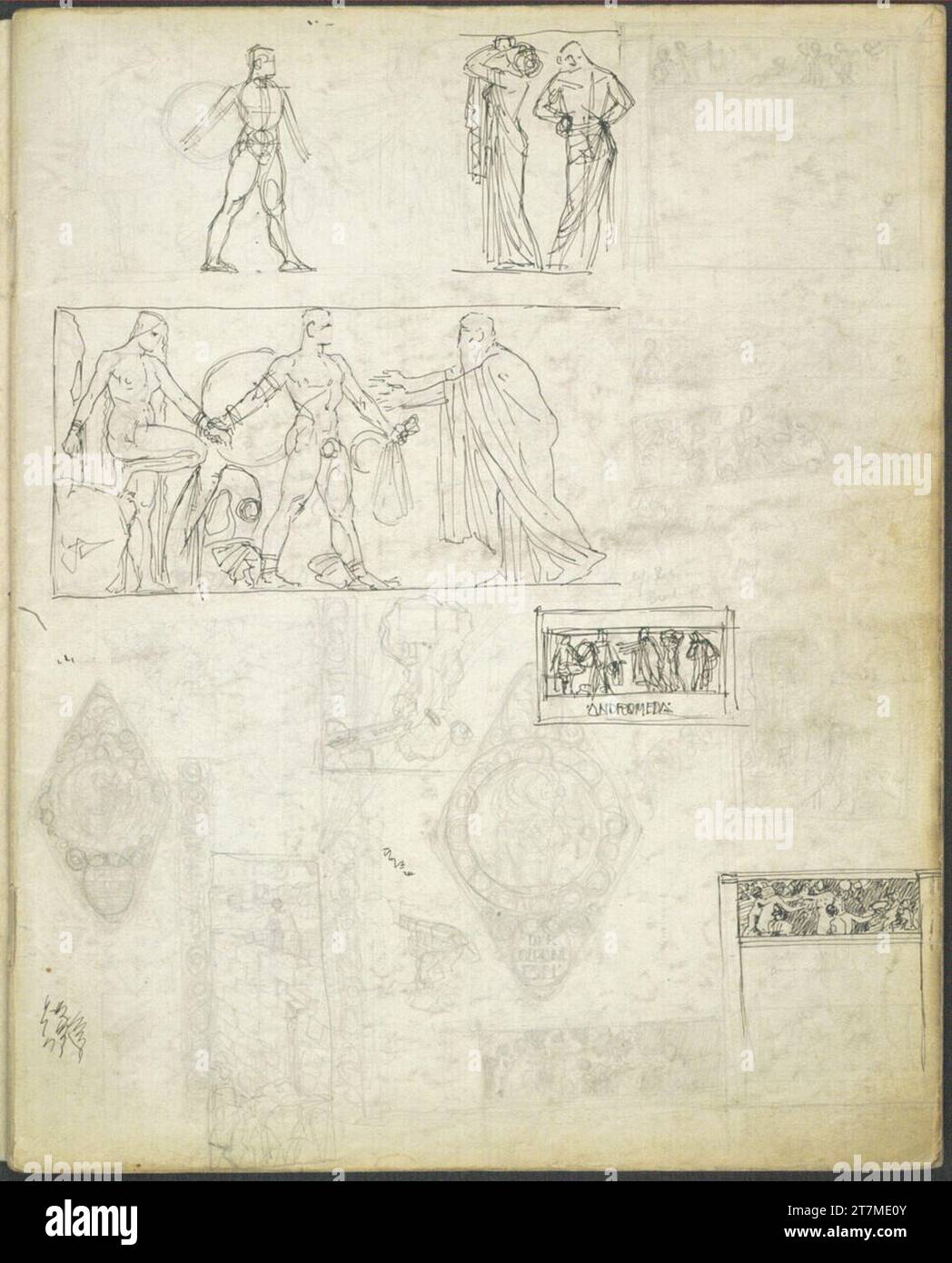 Alexander Rothaug Different sketches; 