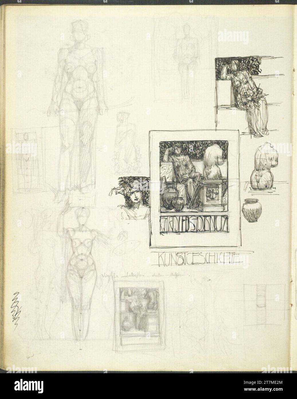 Sketches of history hi-res stock photography and images - Alamy