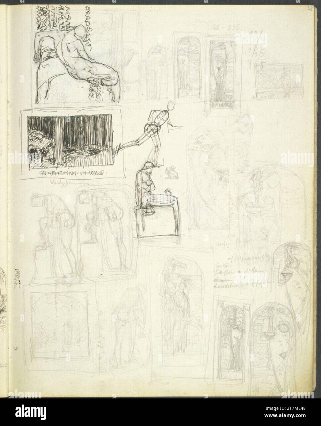 Alexander Rothaug Different sketches; 