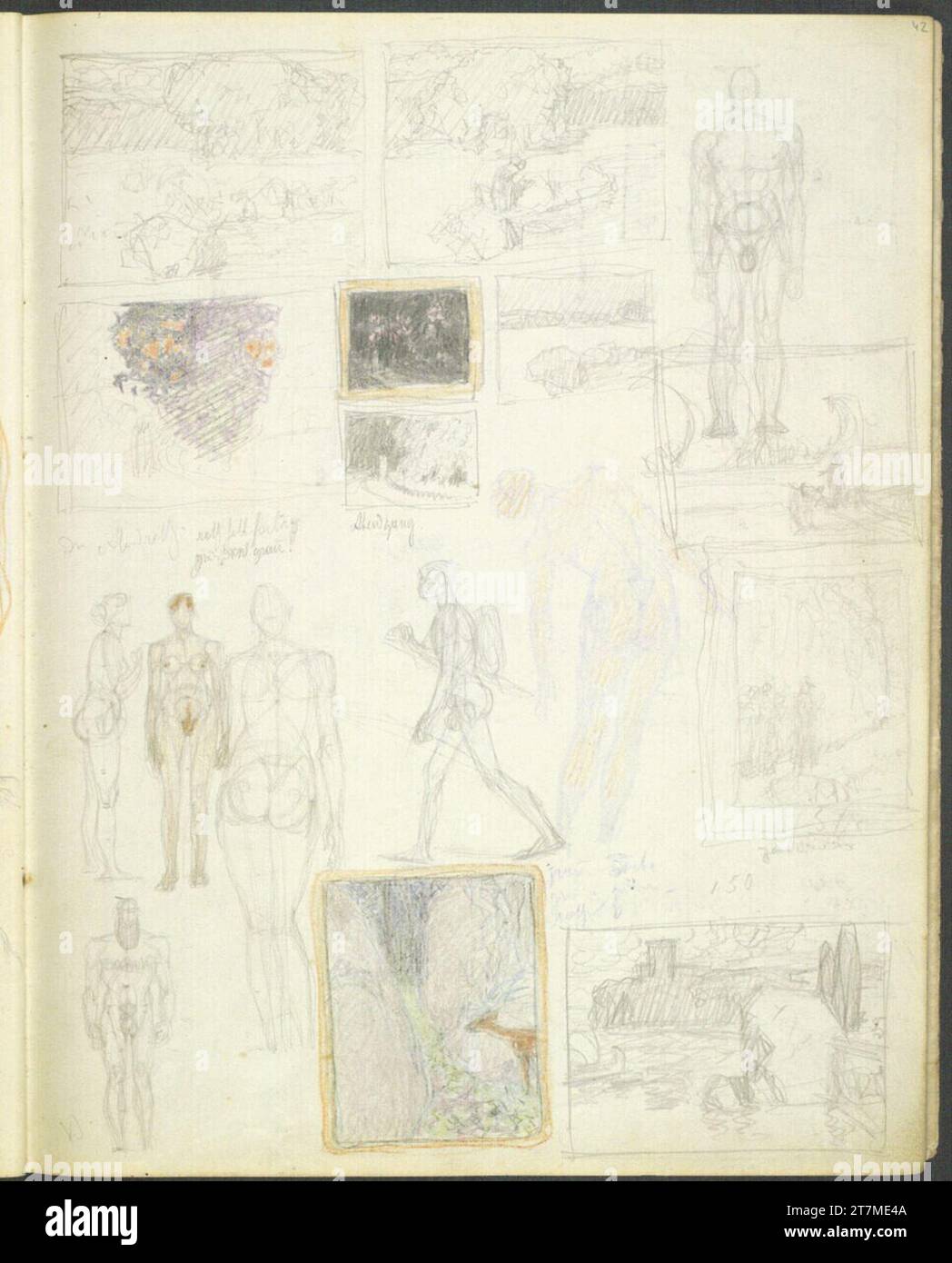 Rothaug alexander sketchbook hi-res stock photography and images - Alamy