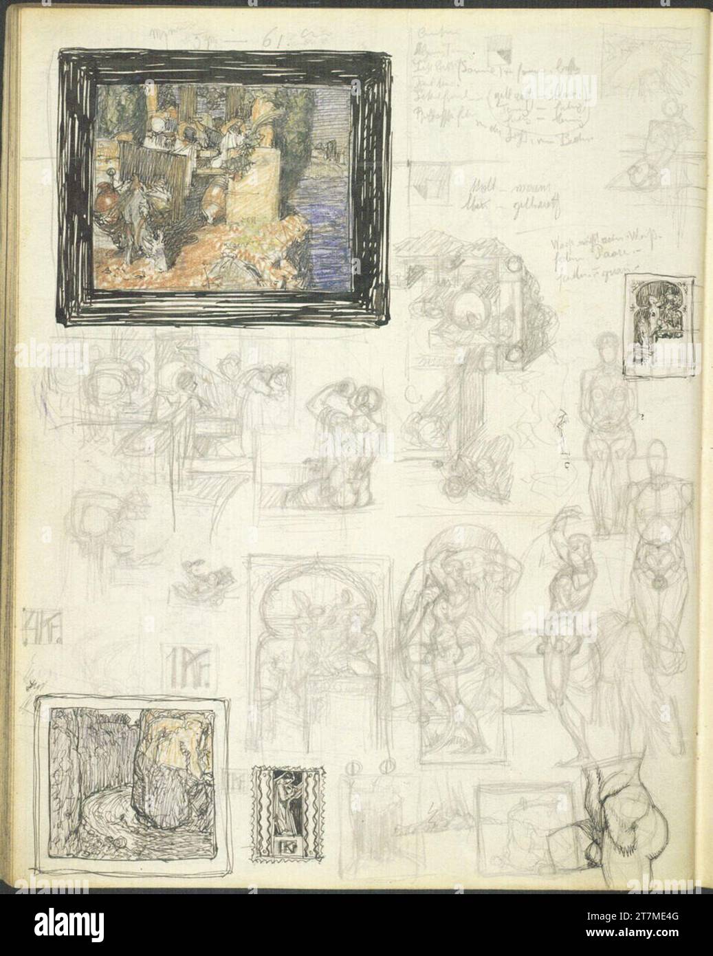 Rothaug alexander sketchbook hi-res stock photography and images - Alamy