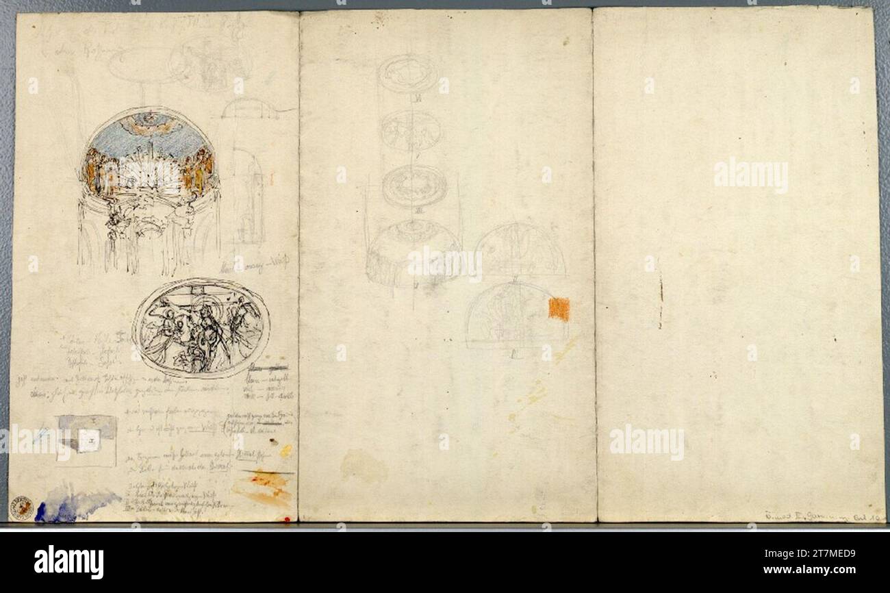 Alexander Rothaug Designs for the pictures in the Altarnian Church of ...