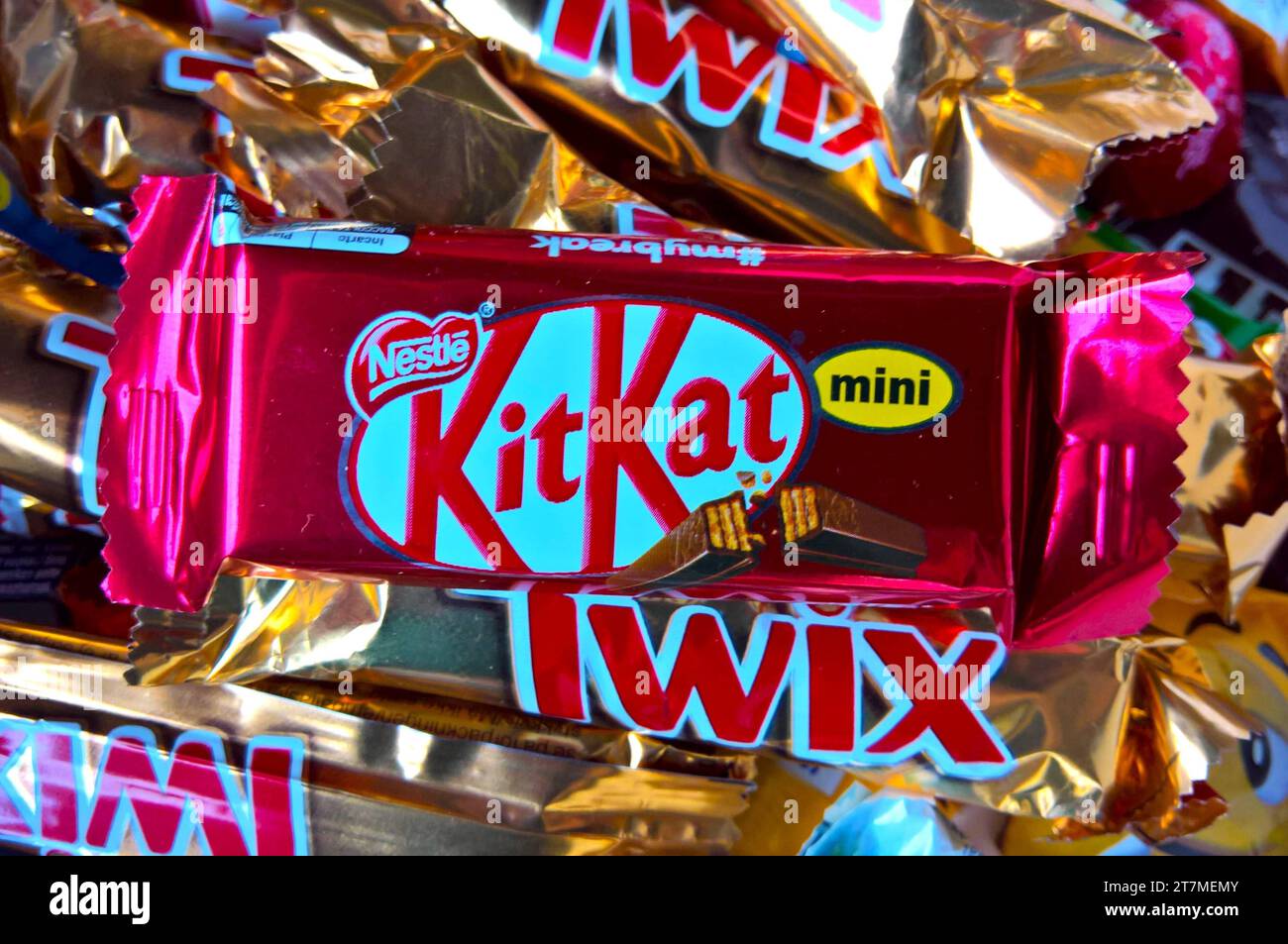 Kitkat Mini Mix Nestle Schokoriegel Kitkat Mini Mix, 196,2G, Je 14G, 14 Riegel – DEVX