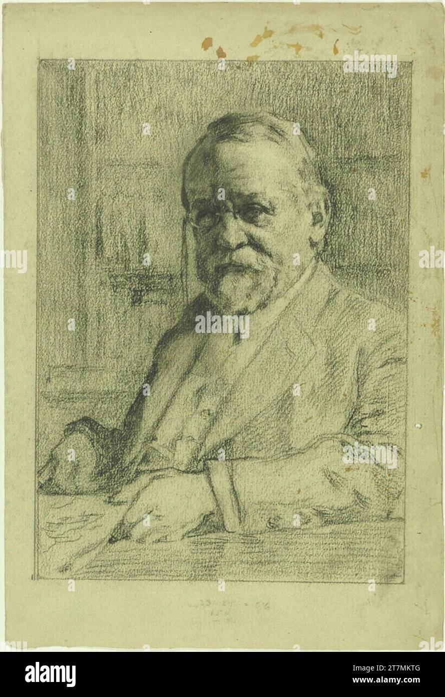 Hermann Heller Portrait of a man. Pencil Stock Photo - Alamy