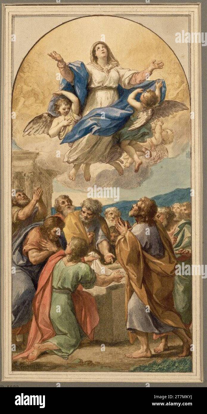 Anton Raphael Mengs Ascension Mariae (draft for an altarpiece in the ...