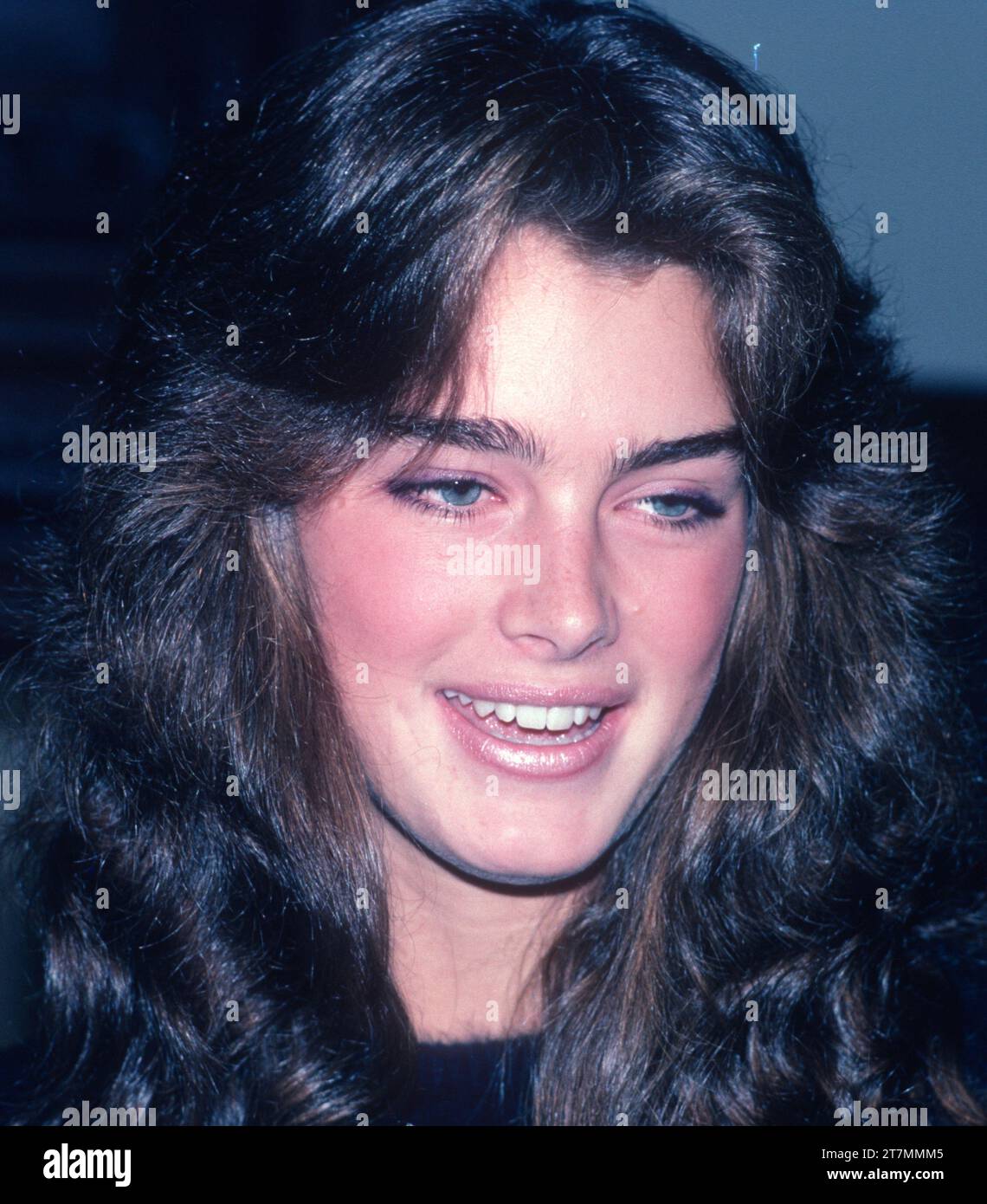 1982 Brooke Shields John Barrett/PHOTOlink.net Stock Photo - Alamy