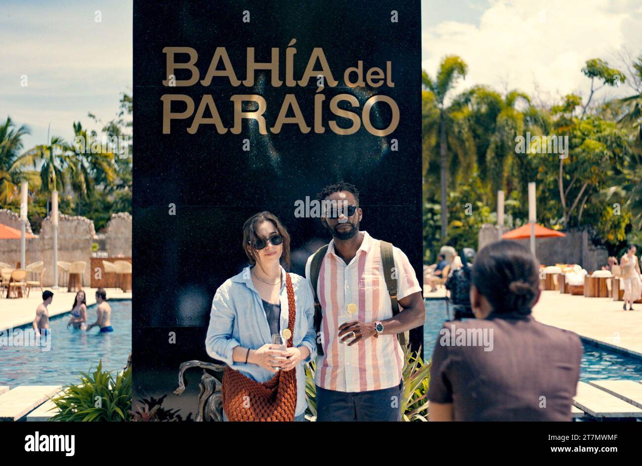 CRISTIN MILIOTI and WILLIAM JACKSON HARPER in THE RESORT (2022