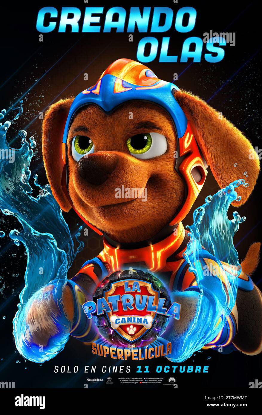 PAW PATROL: THE MIGHTY MOVIE (2023), directed by CAL BRUNKER. Credit: Nickelodeon Animation Studios Nickelodeon Movies Paramount Animation Paramount Pictures Spin Master Entertainment / Album Stock Photo