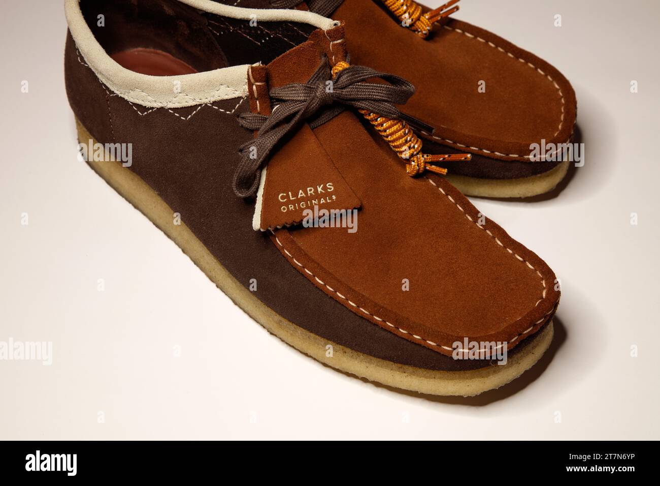 Clarks boots hi-res stock photography and images - Alamy