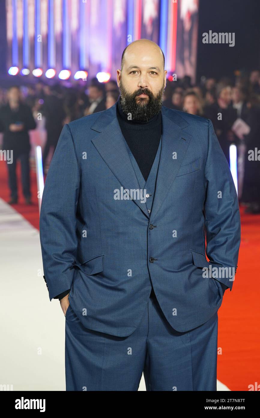 Youssef Kerkour Attending The UK Premiere Of Napoleon At The Odeon Luxe youssef-kerkour-attending-the-uk-premiere-of-napoleon-at-the-odeon-luxe