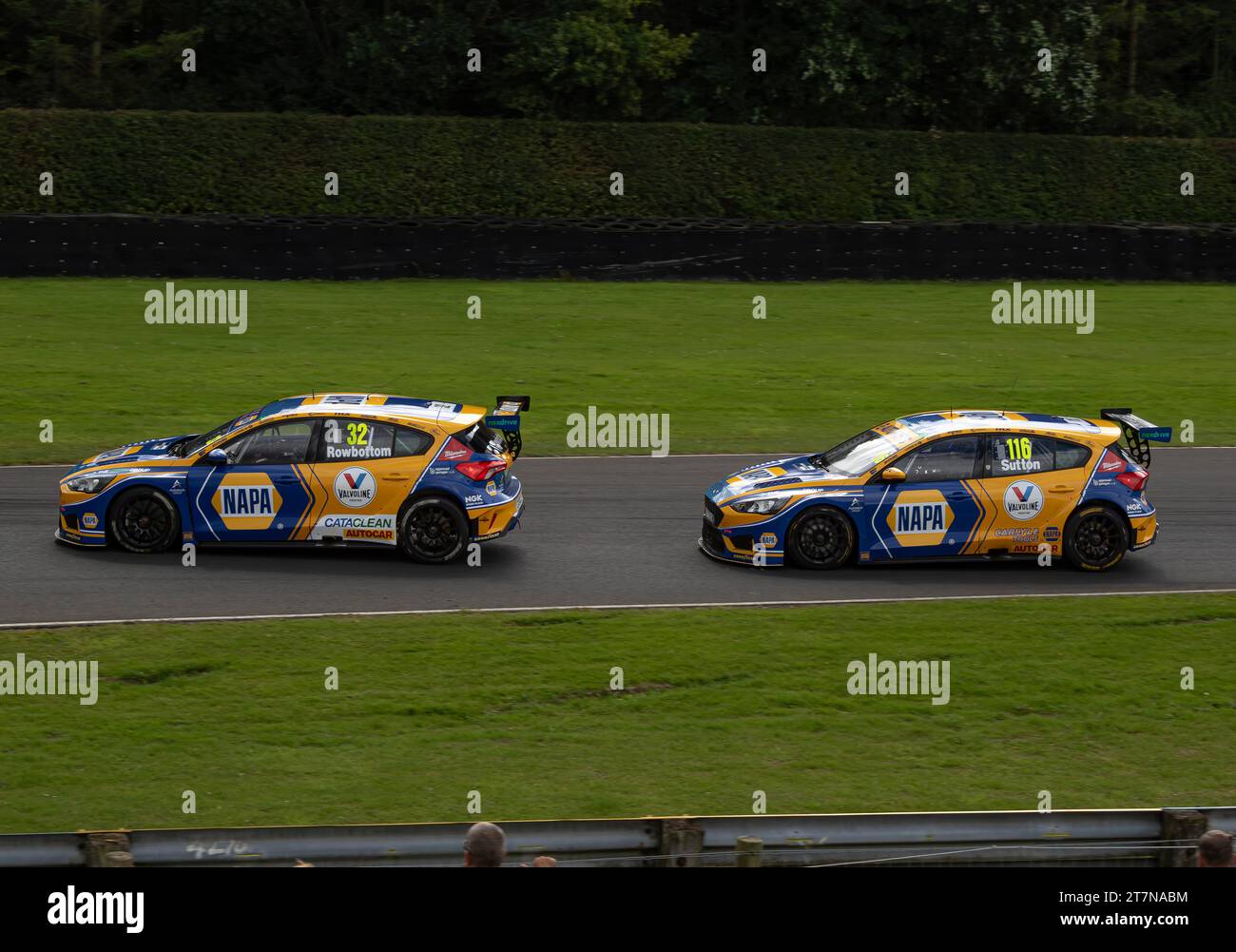 Kwik Fit British Touring Car Championship, Croft Race Circuit, Teeside England 30.07.2023 Stock Photo