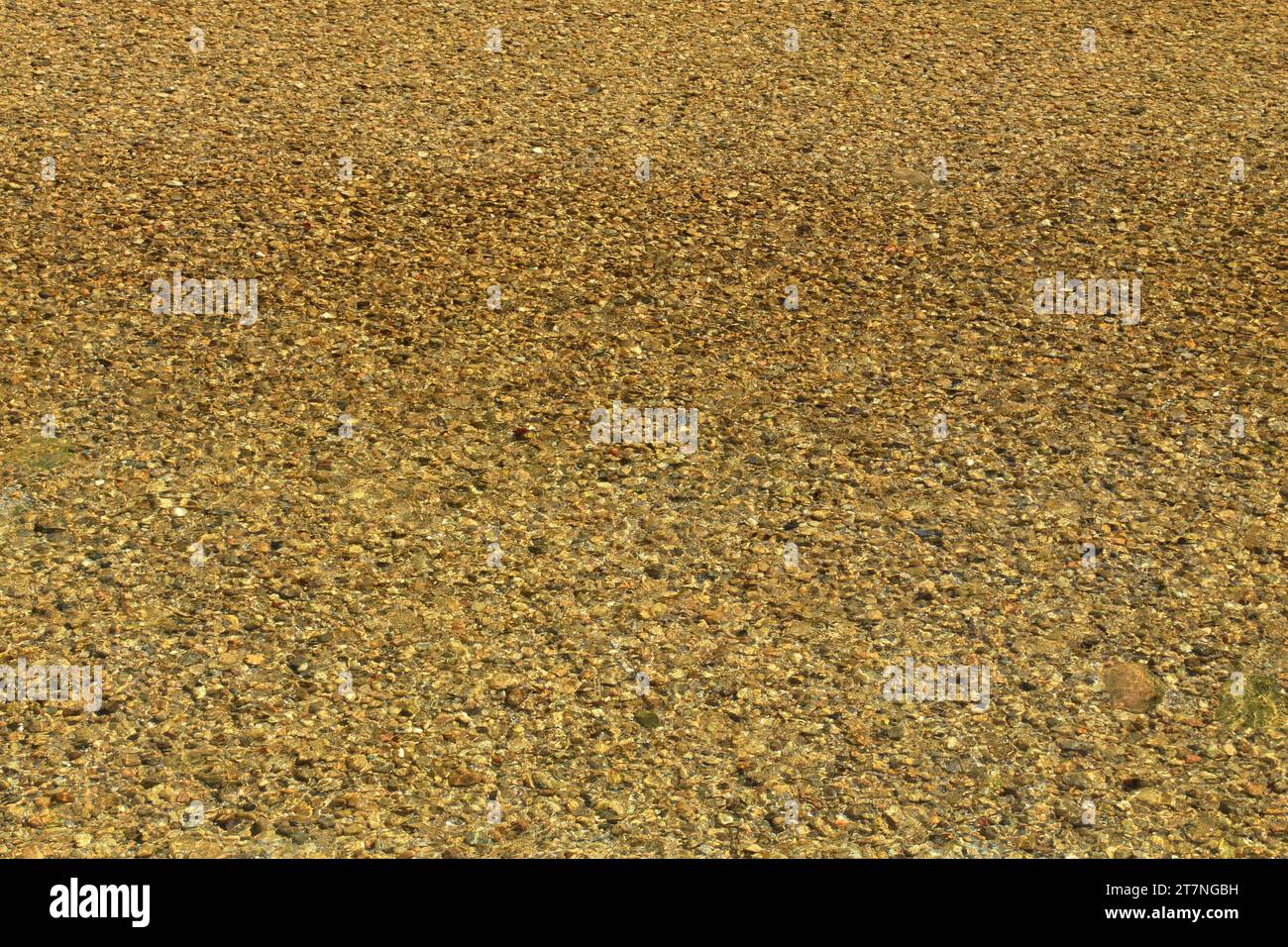 River rock texture background pattern Stock Photo