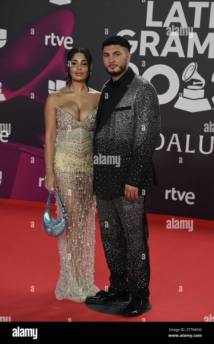 Omar Montes at photocall for Grammy Latinos awards 2023 in Sevilla on Thursday, 16 November 2023. Credit: CORDON PRESS/Alamy Live News Stock Photo