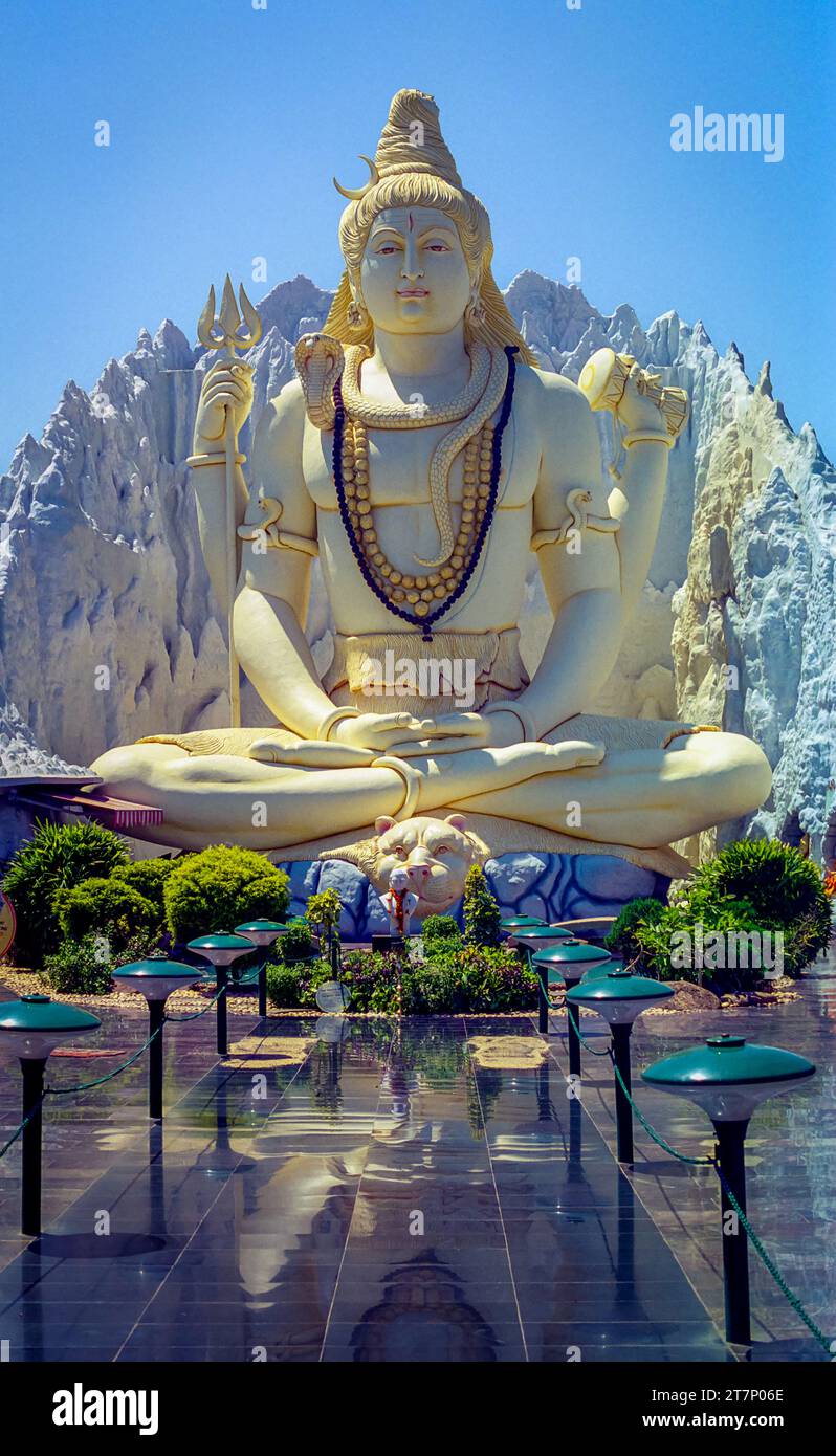 Statue of Hindu god Lord Shiva in Bangalore, India Stock Photo Alamy