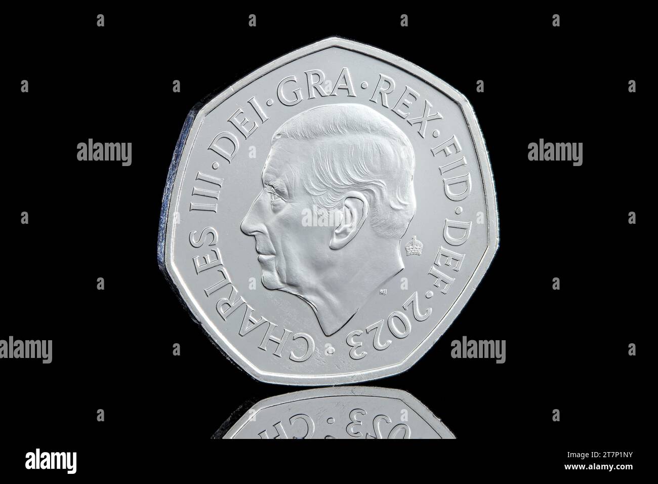2023 King Charles III Definitive 50 pence coin due to enter general