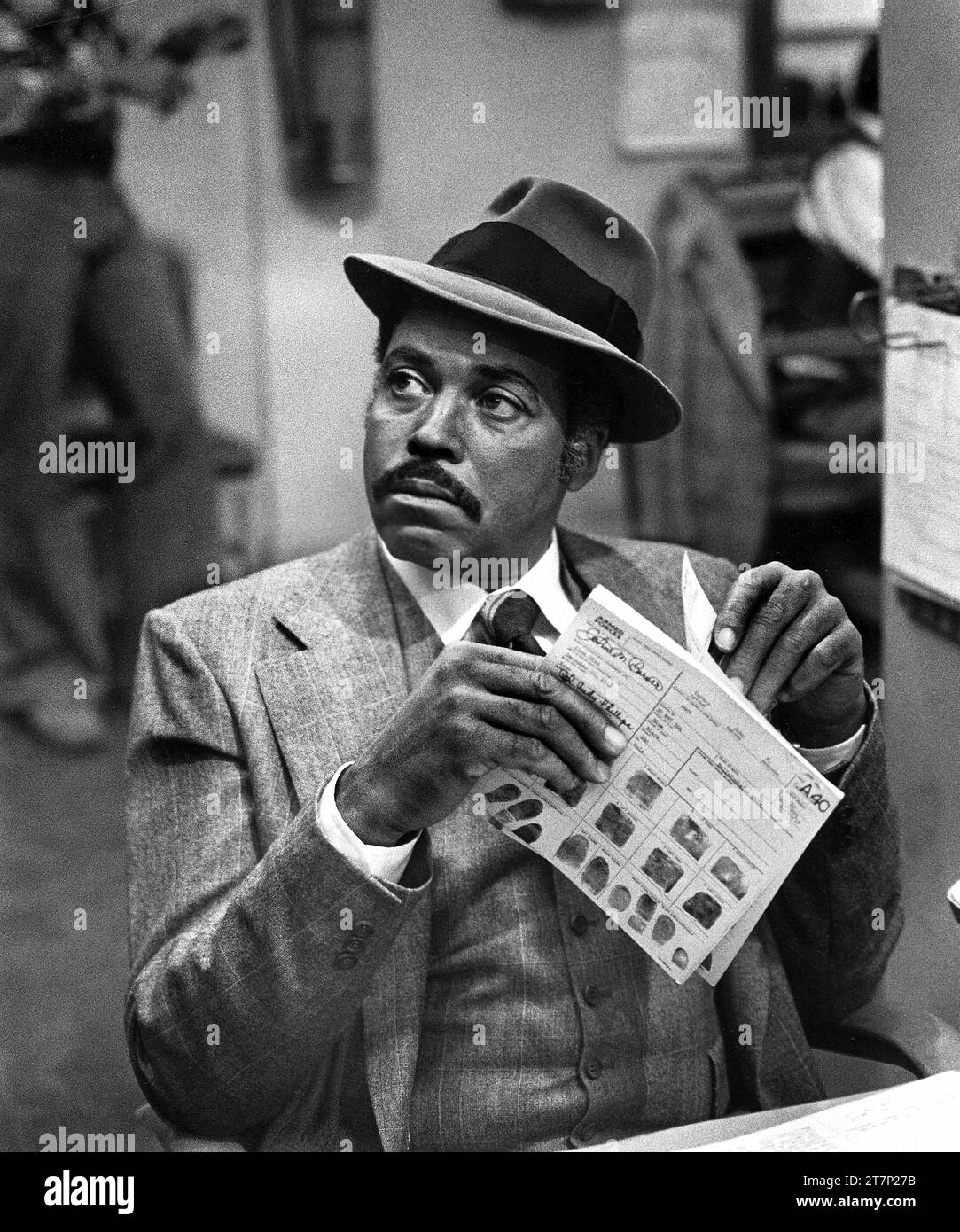James Earl Jones, onset of the film, "A Piece Of The Action", Warner Bros., 1977 Stock Photo