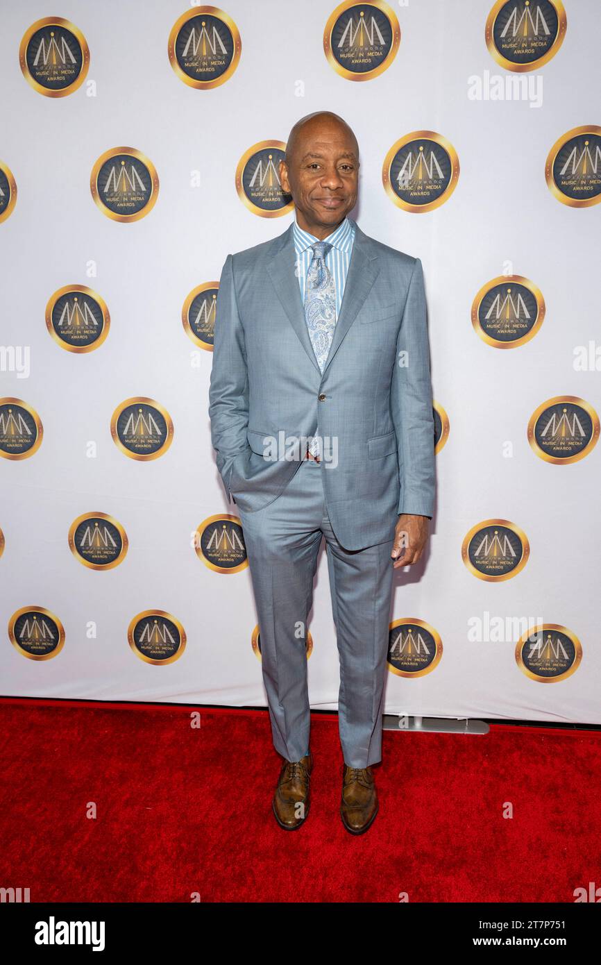 Nominee saxophonist and composer Branford Marsalis attends 14th Hollywood Music in Media Awards at Avalon Hollywood, Los Angeles, CA November 15, 2023 Stock Photo
