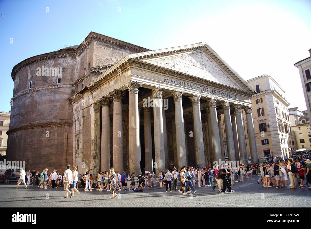 Roman Pantheon Stock Photo