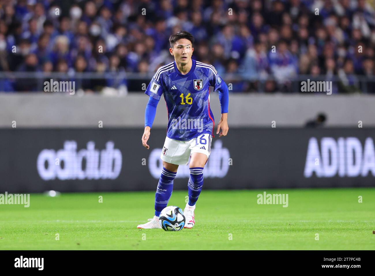 Osaka Japan 16th Nov 2023 Tsuyoshi Watanabe JPN Football Soccer Osaka Japan 16th Nov 2023 Tsuyoshi Watanabe Jpn Fifa World Cup 2026 Asian Qualifier Second Round Group B Match Between Japan Myanmar At Panasonic Stadium Suita In Osaka Japan Credit Yohei Osadaaflo Sportalamy Live News 2T7PC4B 