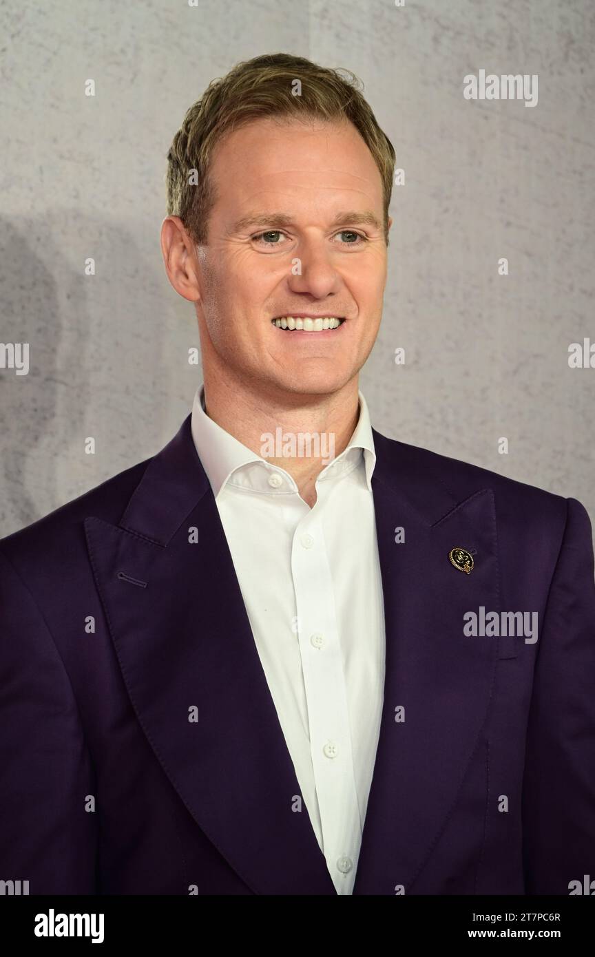 London, UK. 16th Nov, 2023. Dan Walker attends the Napoleon UK Premiere at Odeon Luxe Leicester Square, London, UK. Credit: See Li/Picture Capital/Alamy Live News Stock Photo