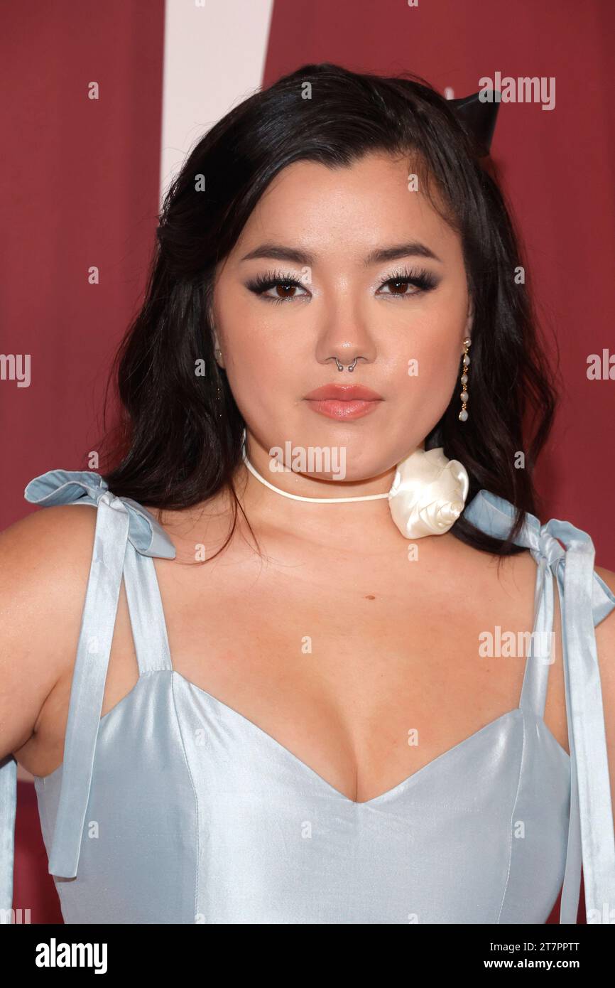 Los Angeles, Ca. 16th Nov, 2023. Elizabeth Yu at the Netflix World