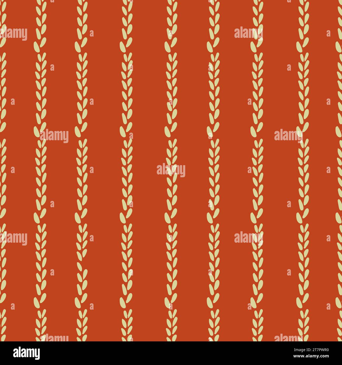 Floral seamless pattern, stripes of blossom vector Stock Vector Image ...
