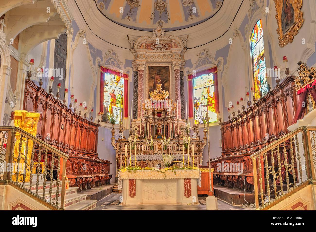 Basilica Concattedrale di San Bartolomeo, Cathedral, interior, vault