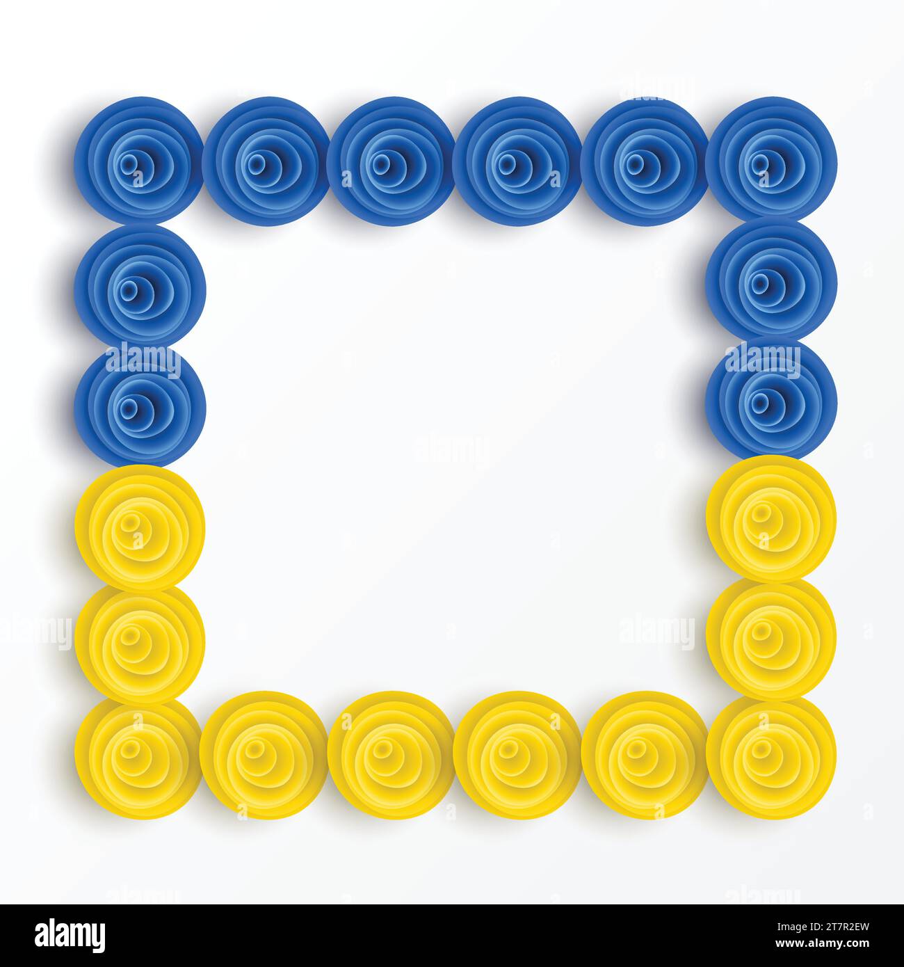 Rectangle rose frame on Stock Vector Images - Alamy