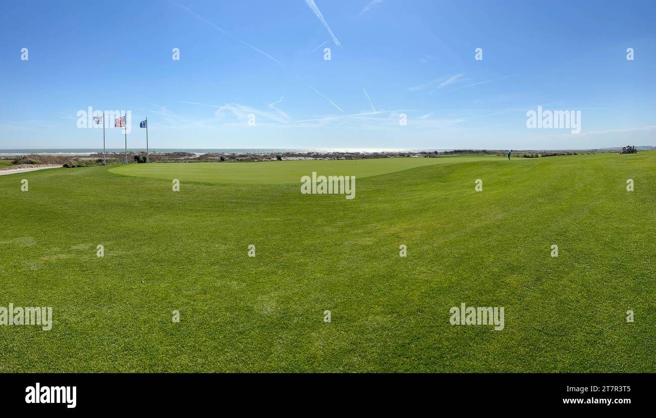 Kiawah Island SC USA February 26 2023: The US SouhOcean Course