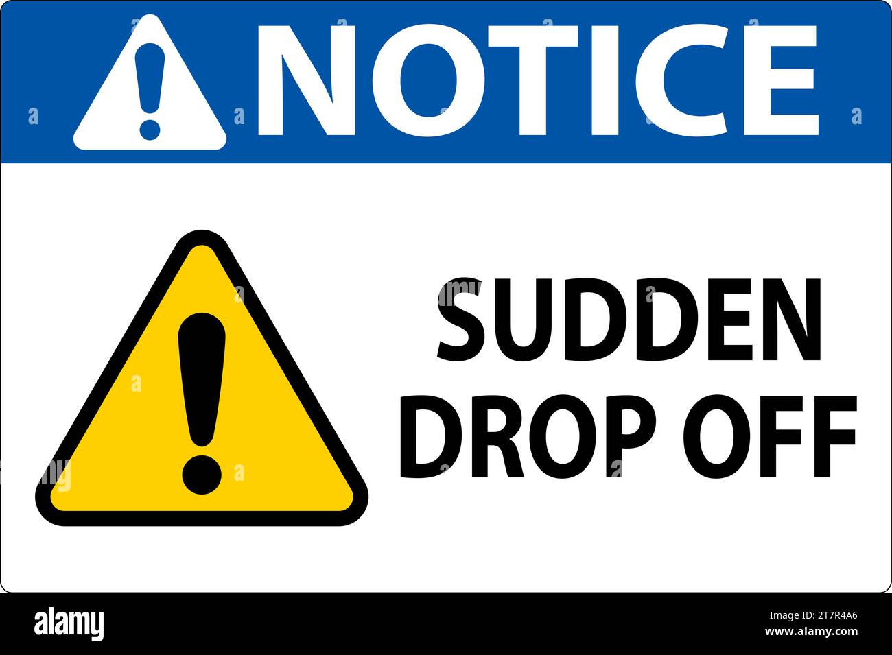 Drop off cliff Stock Vector Images - Alamy