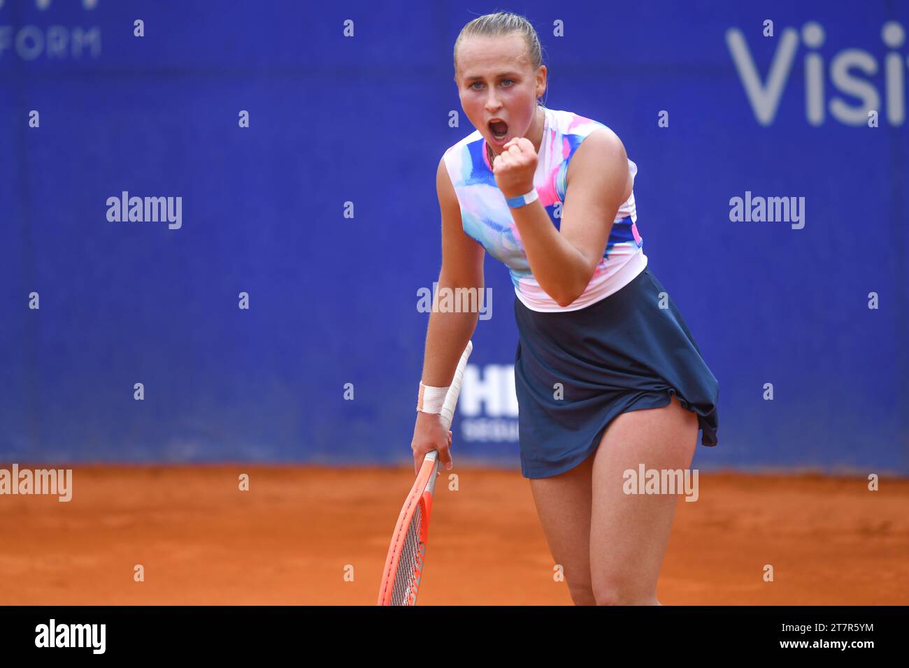 Darya Astakhova (Russia). Argentina Open WTA 2022 Stock Photo