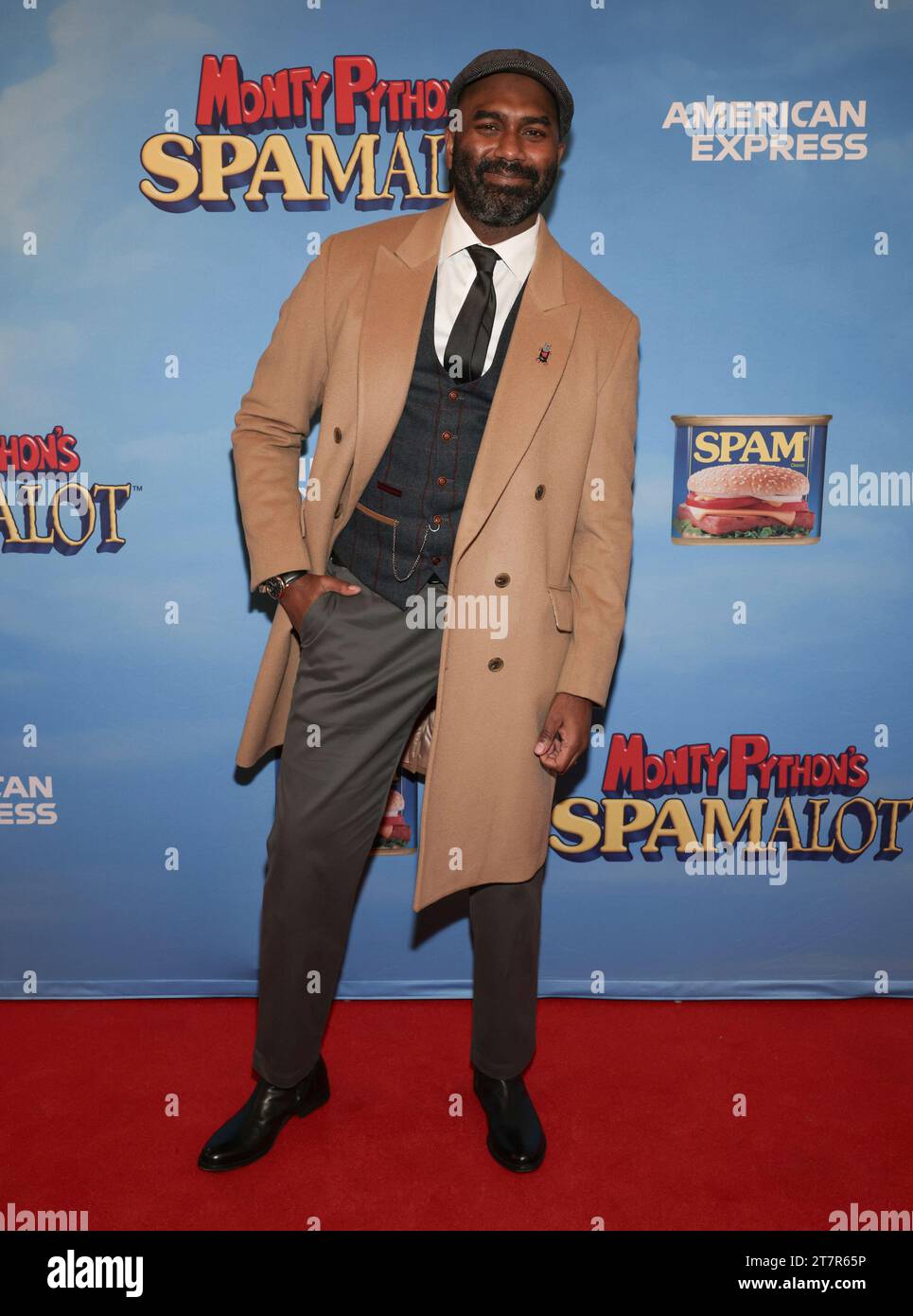 Nik Walker attends the "Spamalot" Broadway opening night at the St