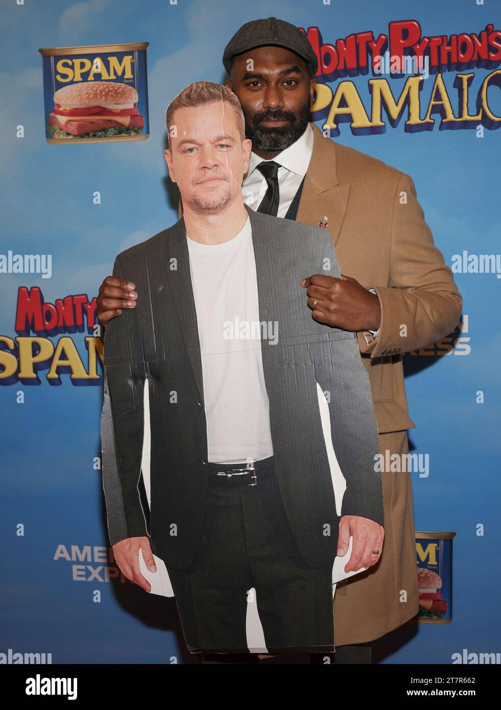 Nik Walker attends the "Spamalot" Broadway opening night at the St