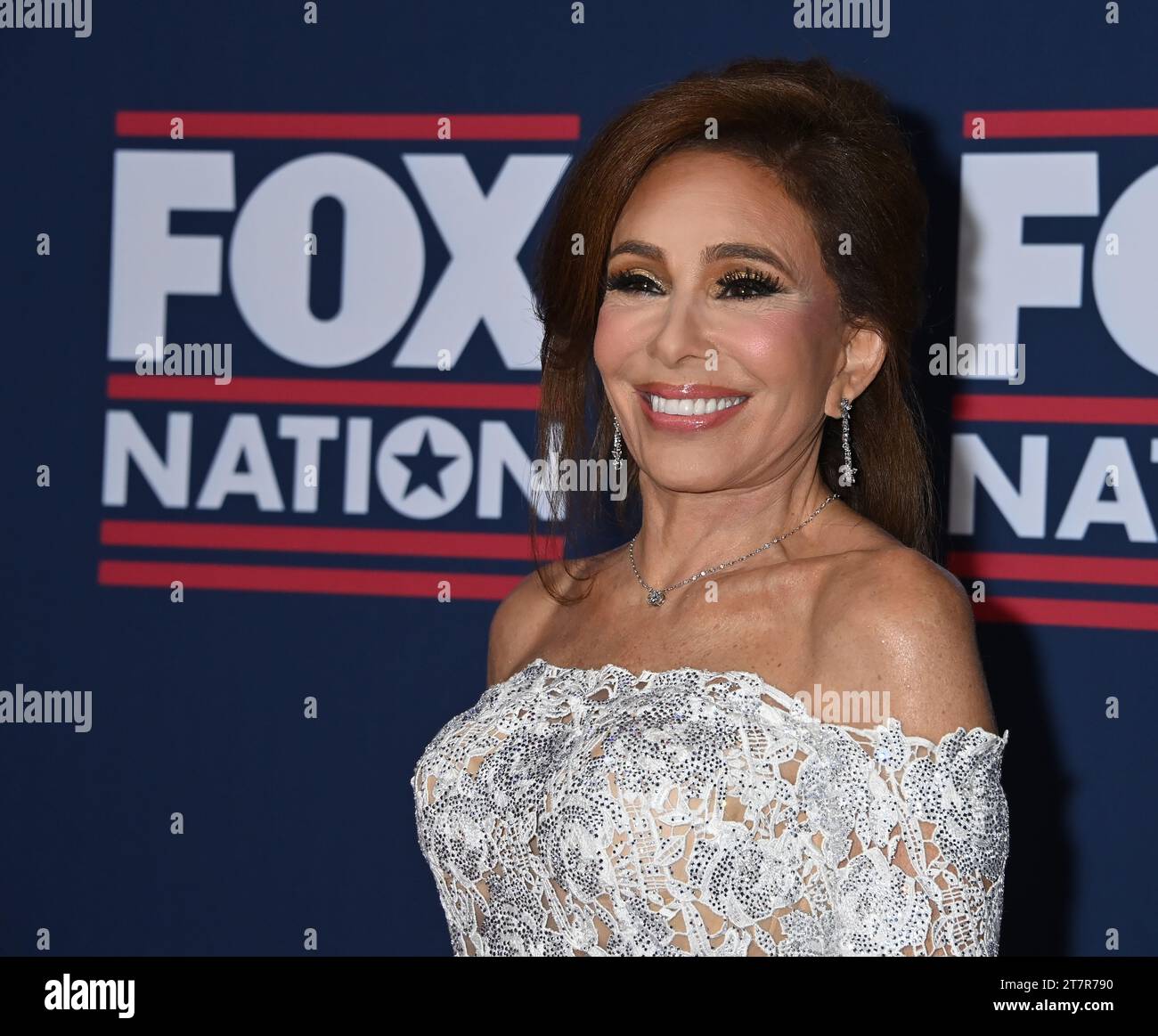 Nashville, USA. 16th Nov, 2023. Jeanine Pirro arriving at the Fox