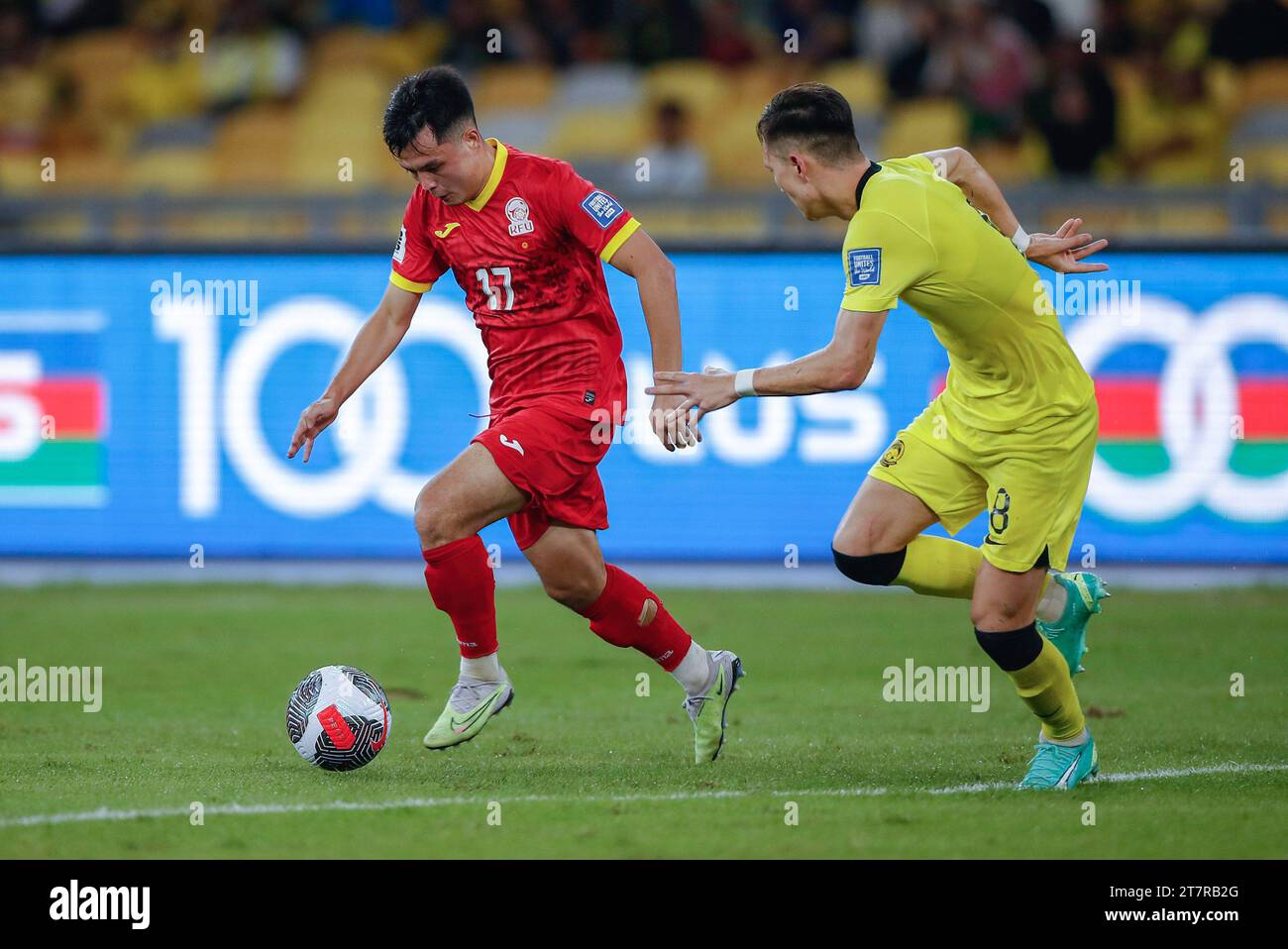 Kuala Lumpur, Malaysia. 16th Nov, 2023. Alykulov Gulzhigit of Kyrgyz