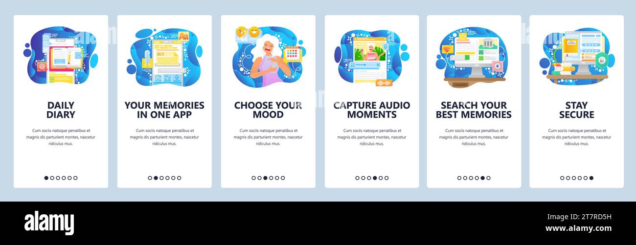 Personal organizer mobile app, note taking, record audio, task