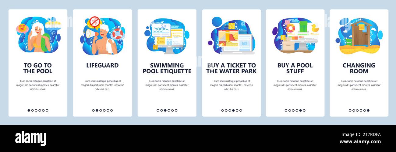 Water park and swimming pool, lifeguard, pool safety rules, changing