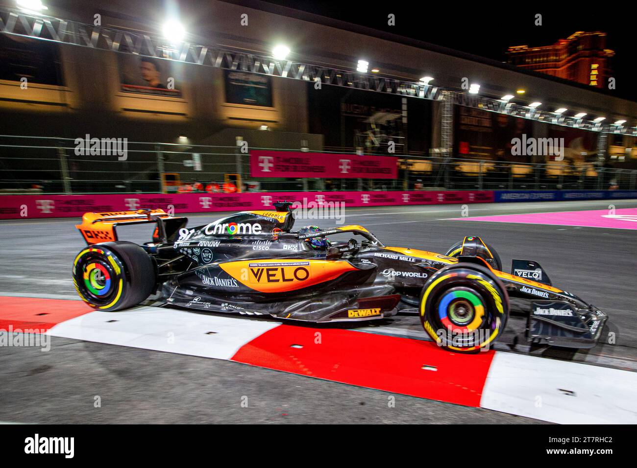 Las Vega, Nevada, USA 16/11/2023, Oscar Piastri (AUS) McLaren F1 Team
