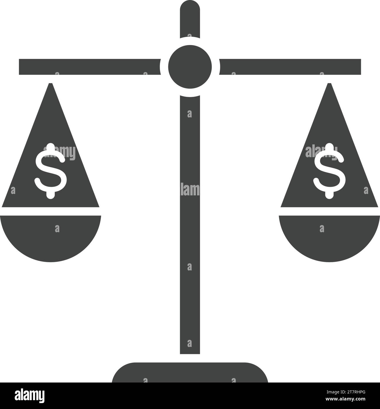 Business Law icon vector image. Stock Vector