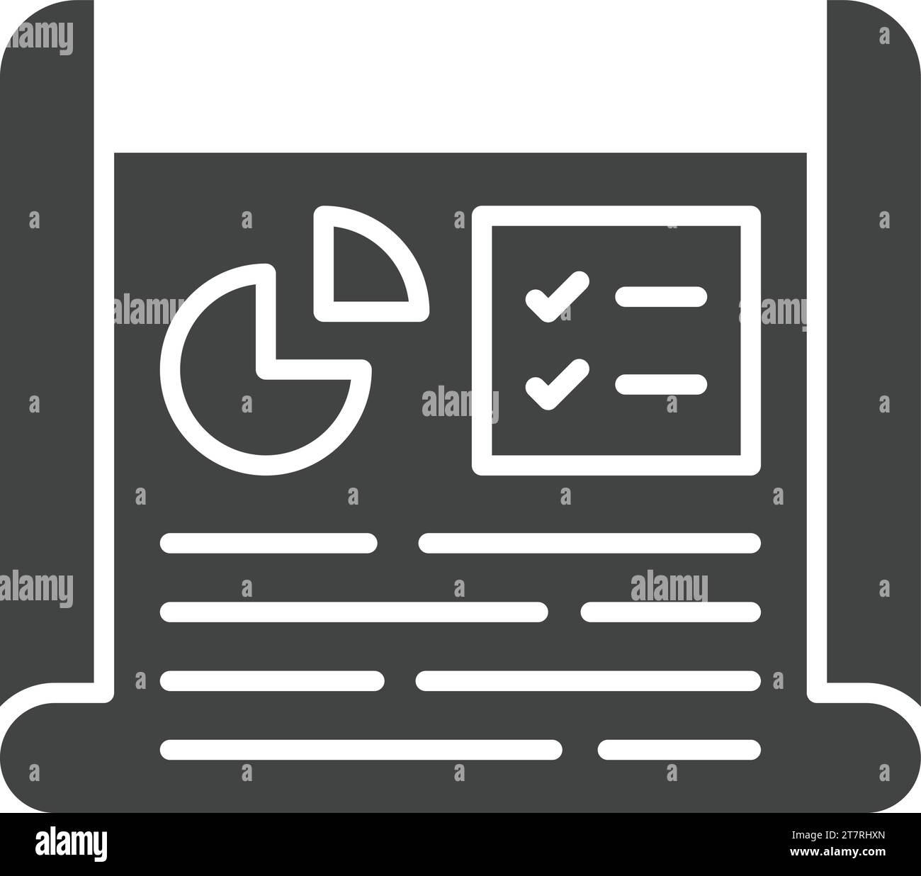 Business Project Sketch icon vector image. Stock Vector