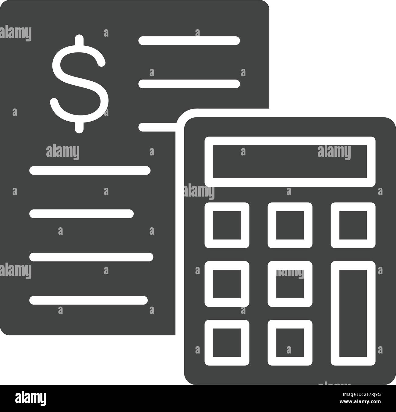 Calculations icon vector image Stock Vector Image & Art - Alamy