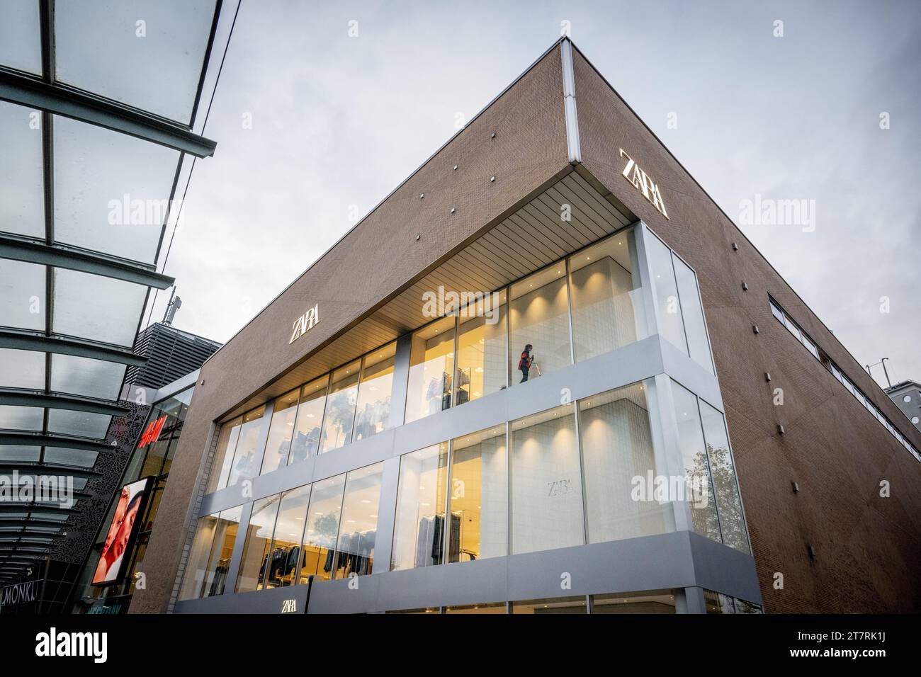 ROTTERDAM - Exterior Of Zara During The Opening Of The Largest Store Of ...